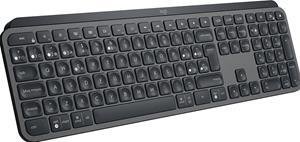 Logitech MX Keys Plus Advanced Wireless Illuminated Keyboard Graphite - ES - Tastaturen - Spanisch - Schwarz