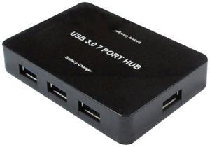 Value 14.99.5047 7 Port USB-Kombi-Hub Schwarz