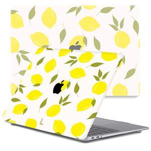 Lunso  MacBook Air 13 inch (2020) - cover hoes - Squeezy Lemon