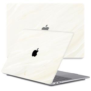 Lunso  MacBook Air 13 inch (2020) - cover hoes - Creamy Vibes