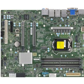Supermicro X12SCA-F Mainboard - Intel W480 - Intel LGA1200 socket - DDR4 RAM - ATX