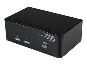 StarTech.com 2-poort Dual DVI USB KVM-switch met Audio en USB 2.0-hub