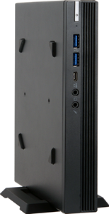 ECS LIVA One 95-670-MU3039 - Intel H410, 2x DDR4, 1x M.2 SSD, 1x SATA3, USB 3.2, 1x HDMI, 2x DP, WLAN, oOS