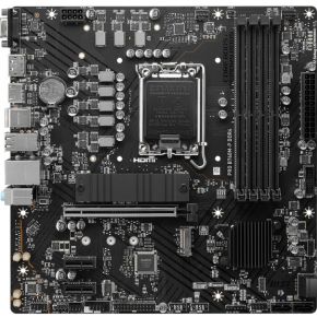 MSI PRO B760M-P Mainboard Sockel (PC) Intel 1700 Formfaktor (Details) Micro-ATX Mainboard-Chipsatz