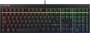 CHERRY MX 2.0S RGB, CHERRY MX-Black-Switches - schwarz, mechanische Gamingtastatur, Kabelgebunden, RGB-Beleuchtung, Anti-Ghosting