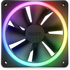 NZXT F120 RGB DUO - 120mm RGB Fan - Single - Black