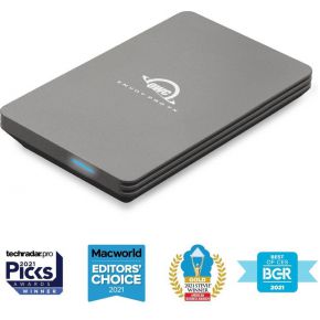 OWC Envoy Pro FX 4TB portable SSD TB3/USB 4000 GB Zwart
