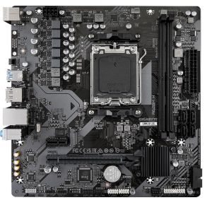 Gigabyte A620M H Mainboard Sockel (PC) AMD AM5 Formfaktor (Details) Micro-ATX Mainboard-Chipsatz AMD