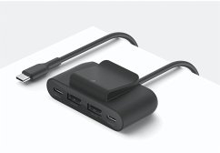 Belkin 4-Port-USB Splitter 2mKab 2xUSB-C/2xUSB-A sw BUZ001bt2MBKB