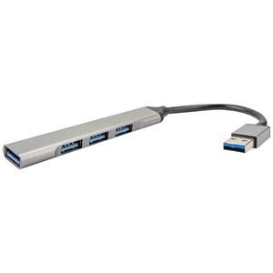 4Smarts USB-combi-hub Spacegrijs