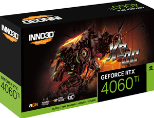 INNO3D GeForce RTX 4060 Ti 8GB X3 OC - Videokaart