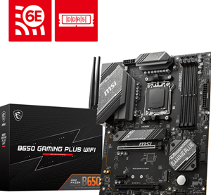 MSI B650 GAMING PLUS WIFI Mainboard Sockel (PC) AMD AM5 Formfaktor (Details) ATX Mainboard-Chipsatz