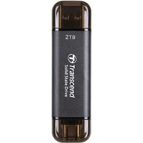 Transcend ESD310C 2TB Externe SSD USB 3.2 Gen 2 (USB 3.1), USB-C Schwarz TS2TESD310C