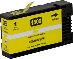 Huismerk Canon PGI-1500XL Y cartridge geel