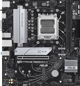 Asus PRIME B650M-K Mainboard Sockel (PC) AMD AM5 Formfaktor (Details) Micro-ATX Mainboard-Chipsatz A