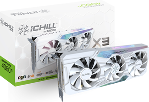 INNO3D GeForce RTX 4060 Ti 8GB ICHILL X3 White - Videokaart