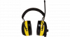 Peltor Worktunes AM/FM Radio Headband Headset Zwart/Geel