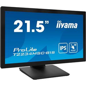 Iiyama ProLite T2234MSC-B1S Touchscreen-Monitor EEK: E (A - G) 54.6cm (21.5 Zoll) 1920 x 1080 Pixel