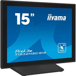 Iiyama ProLite T1532MSC-B1S Touchscreen-Monitor EEK: E (A - G) 38.1cm (15 Zoll) 1024 x 768 Pixel 4:3