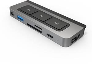 TARGUS HyperDrive 6-in-1 USB-C Media Hub - Dockingstation