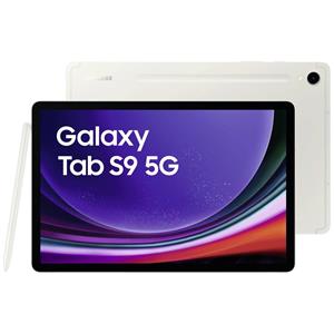 Samsung Galaxy Tab S9 LTE/4G, 5G, WiFi 128GB Beige Android-Tablet 27.9cm (11 Zoll) 2.0GHz, 2.8GHz, 3