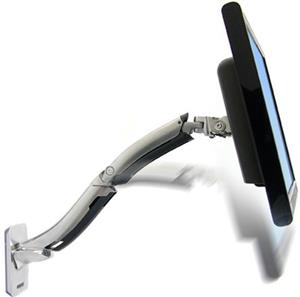 Ergotron MX LCD Arm 1fach Monitor-Wandhalterung 50,8cm (20 ) - 106,7cm (42 ) Höhenverstellbar, N
