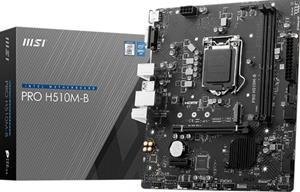 MB  Intel 1200 PRO H510M-B M-ATX, 2xD4 2933 4xUSB3.2 Gen1, 1xM.2