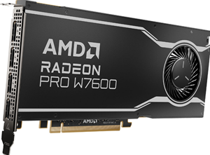 AMD Grafikkarte Radeon Pro W7600 8GB GDDR6-SDRAM PCIe x16 DisplayPort