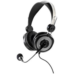 Vivanco IT-HS RET RC On Ear headset Computer Kabel Stereo Zwart Headset, Volumeregeling