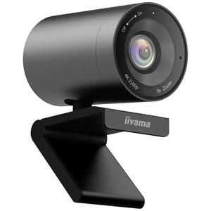 Iiyama UC-CAM10PRO-1 4K-webcam 4096 x 2160 Pixel Klemhouder, Microfoon
