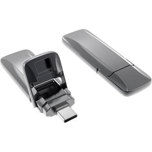 Xlyne 7612800 USB-Stick 128GB Grau 7612800 USB-C USB 3.2 (Gen 2)