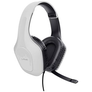 Trust GXT415PS ZIROX PS5 Gaming Over Ear Headset kabelgebunden Stereo Weiß