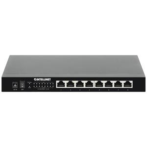 Intellinet 8-Port 2,5G Ethernet PoE+ Switch 8xPSE PoE+ Ports 100 W PoE-Leistungsbudget Netwerk switch IEEE 802.3af (15.4 W), IEEE 802.3at (30 W)