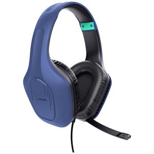 Trust GXT415B ZIROX Gaming Over Ear Headset kabelgebunden Stereo Blau