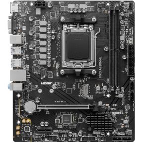 MSI PRO A620M-E Mainboard Sockel (PC) AMD AM5 Formfaktor (Details) Micro-ATX Mainboard-Chipsatz AMD�