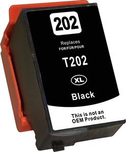 Huismerk Epson 202XL cartridge zwart