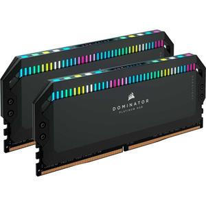 Corsair Dominator Platinum RGB DDR5-6200 - 32GB - CL36 - Dual Channel (2 Stück) - Unterstützt Intel XMP - Schwarz mit RGB