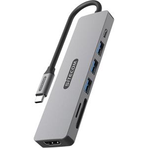 Sitecom 7-in-1 USB-C Power Delivery Multiport Adapter usb-hub