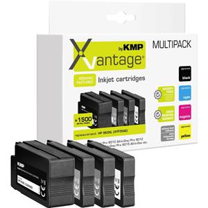 Xvantage Inkt combipack vervangt HP 963XL (3JA30AE, 3JA27AE, 3JA28AE, 3JA29AE) Compatibel 4-pack Zwart, Cyaan, Magenta, Geel 1766,4085 1766,4085
