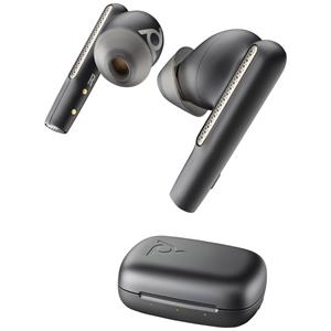 POLY Voyager Free 60 USB-C/A Computer In Ear Headset Bluetooth Stereo Schwarz Noise Cancelling Hea