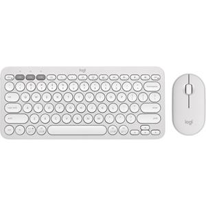 Logitech Pebble 2 Combo - Tastatur-und-Maus-Set - kabellos - Bluetooth LE - QWERTY - US International