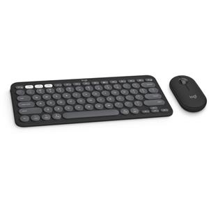 Logitech Pebble 2 Combo for Mac - Tastatur & Maus Set - Universal - Grau
