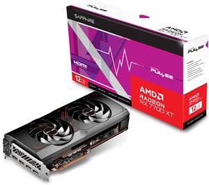 SAPPHIRE PULSE Radeon RX 7700 XT AMD 12 GB - Videokaart