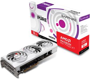 SAPPHIRE PURE AMD Radeon RX 7700 XT AMD 12 GB - Videokaart