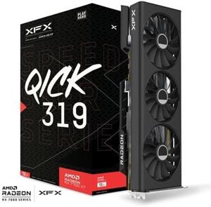 XFX Speedster QICK 319 Radeon RX 7700 XT Black Edition - Videokaart