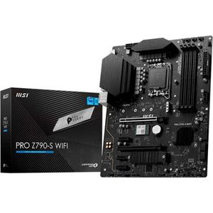MSI PRO Z790-S Wifi Mainboard Sockel (PC) Intel 1700 Formfaktor (Details) ATX Mainboard-Chipsatz I