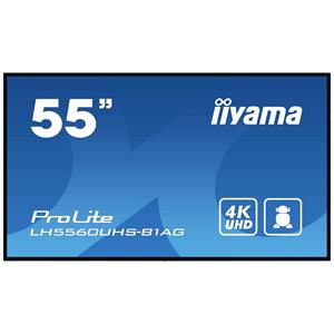 Iiyama PROLITE LH5560UHS-B1AG Digital Signage display Energielabel: G (A - G) 139 cm 54.6 inch 3840 x 2160 Pixel 24/7