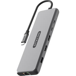 Sitecom 10-in-1 USB4 Power Delivery Multiport Adapter Dockingstation
