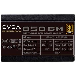 EVGA 123-GM-0850-X2 PC-netvoeding 850 W SFX 80 Plus Gold