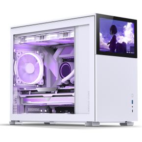 Jonsbo D31 Screen Micro-Tower PC-Gehäuse Weiß